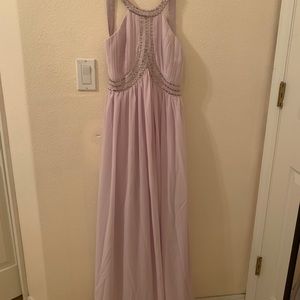 Lavender prom dress